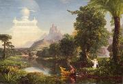 Thomas Cole The Voyage of Life:Youth (mk13) oil on canvas